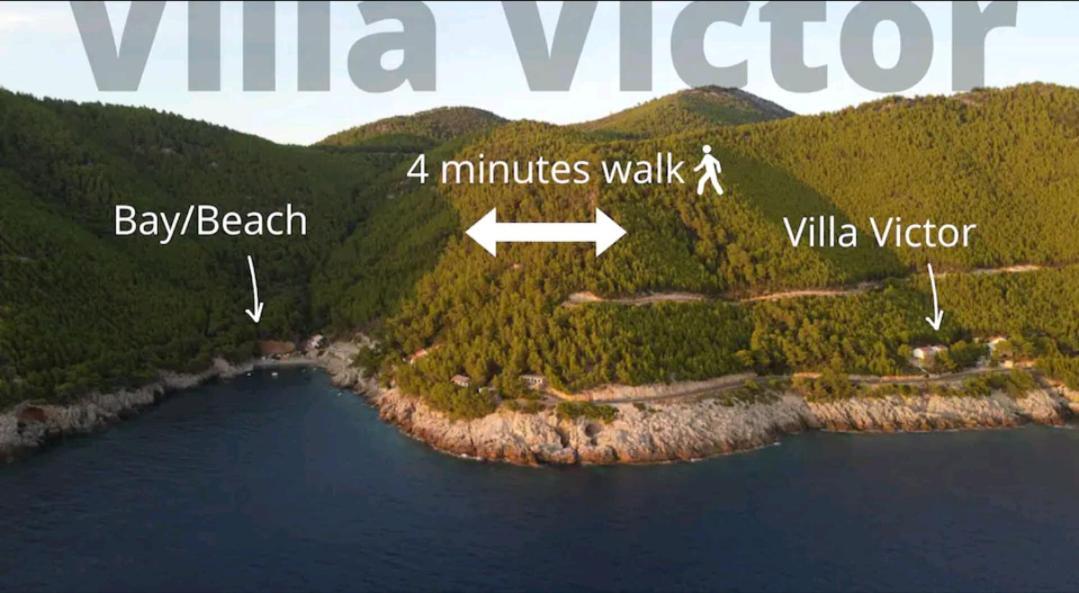 Villa Victor Babino Polje Exteriör bild